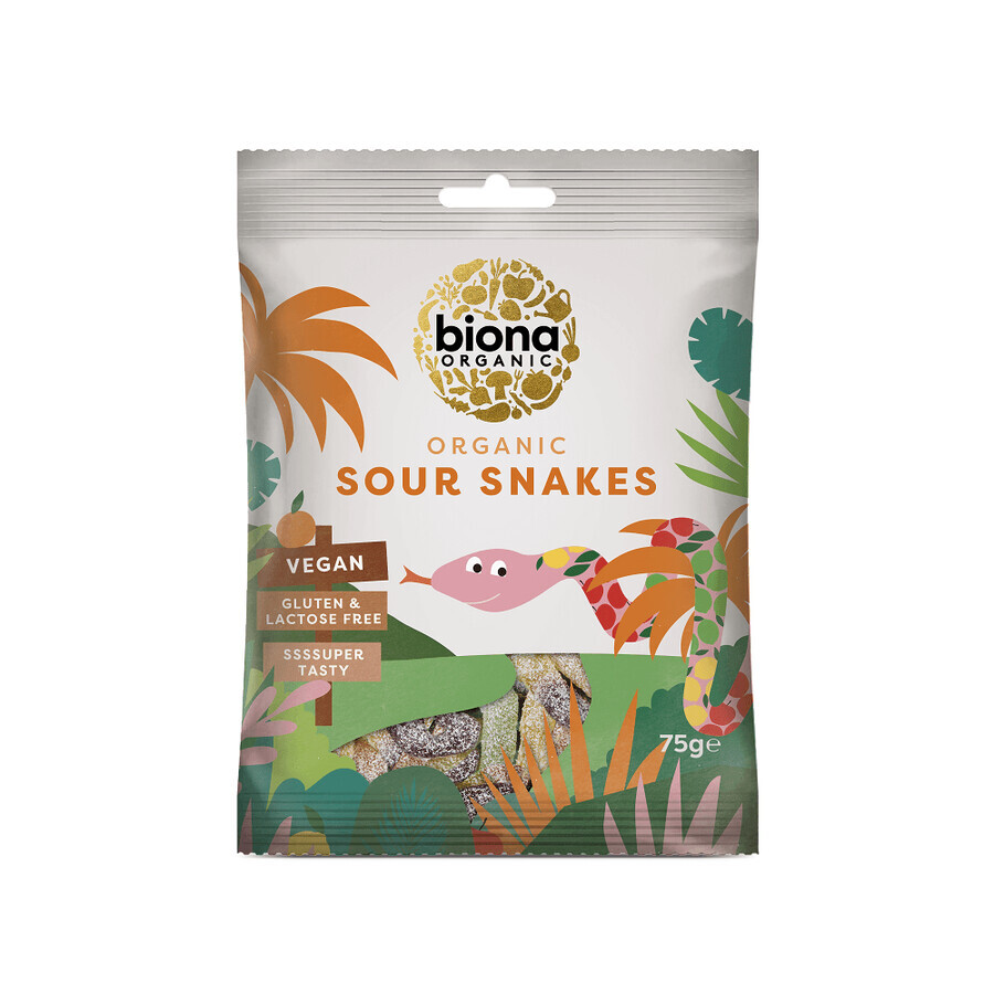 Gelatine di serpente biologiche, 75 g, Biona