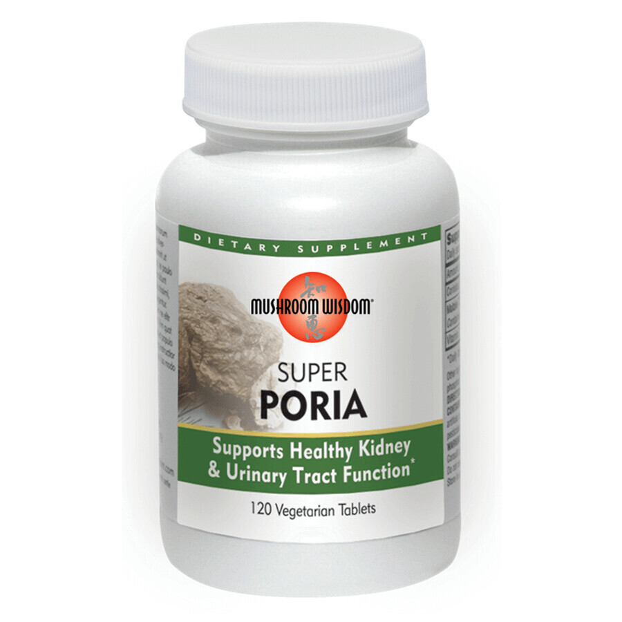 Super Poria Mushroom Wisdom, 120 compresse vegetali, Secom