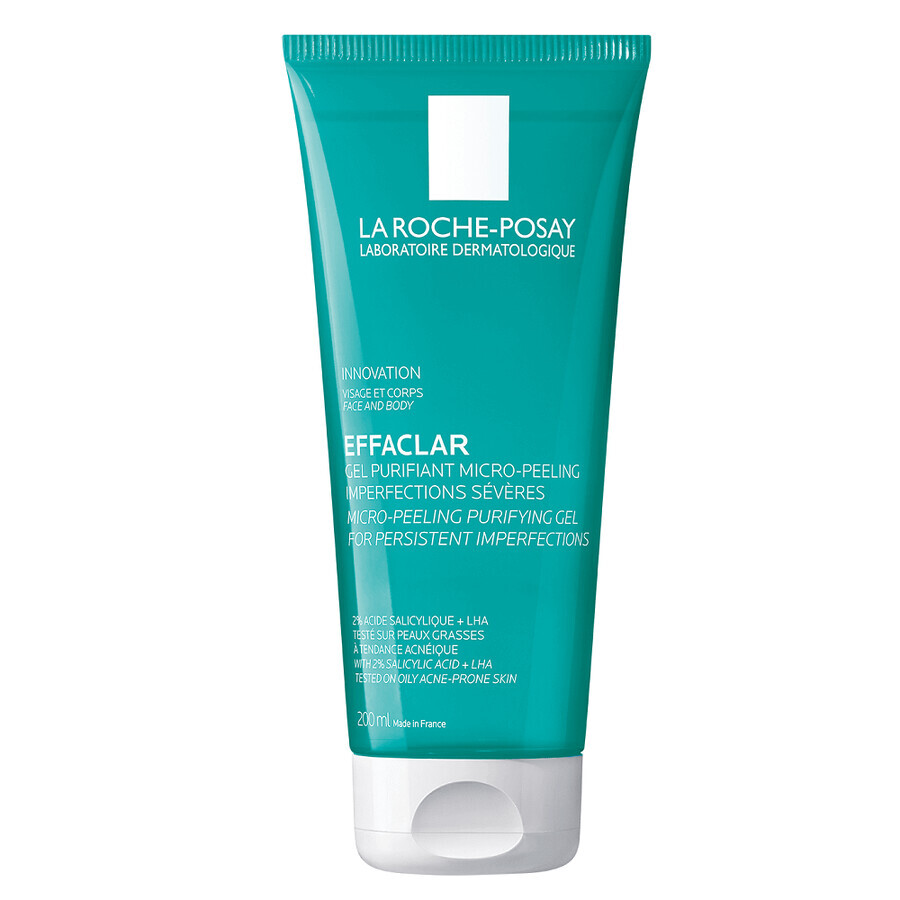 La Roche-Posay Effaclar - Gel Purificante Micro-Peeling, 200ml