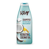 Shampoo for restoration and protection, 500 ml, Keratin and Coconut Oil, Keff