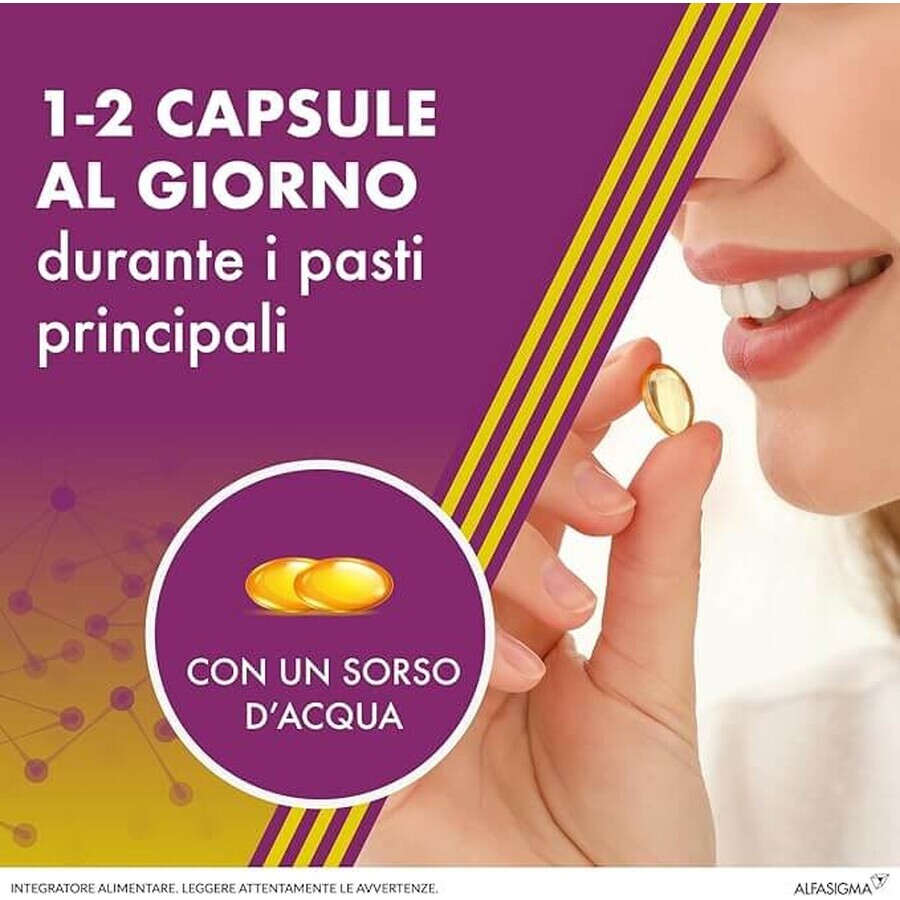 Confezione ALAnerv, 100 (5 x 20) capsule softgel, Alfasigma