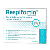 Sodio cloruro 3% soluzione per inalazione Respifortin, 20 fiale x 4 ml, Penta Arzneimittel