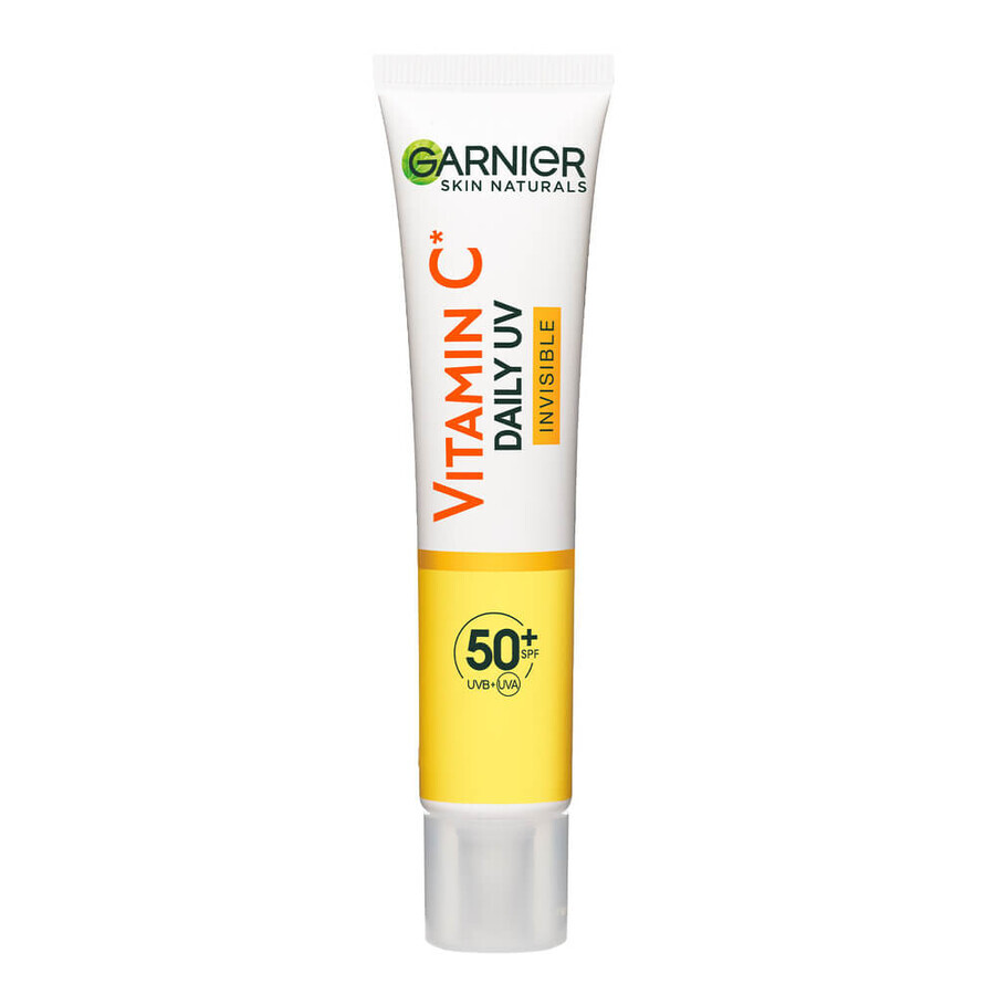 Crema fluida invisibile con SPF 50+ Vitamina C Skin Naturals, 40 ml, Garnier