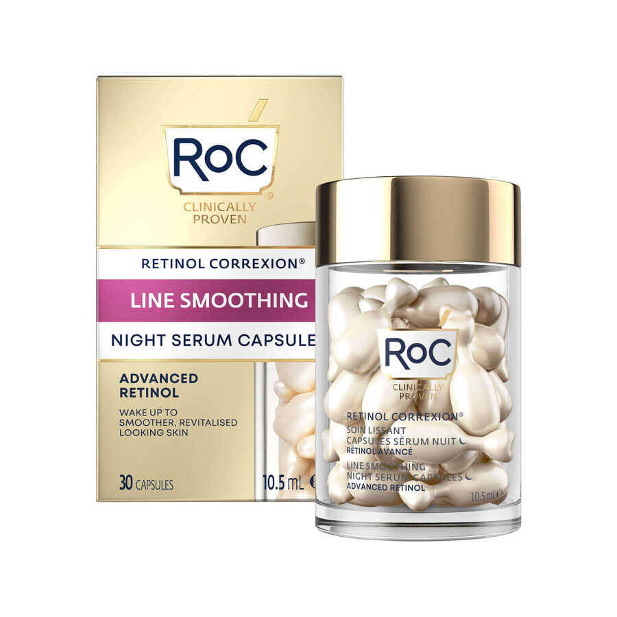 Ser de fata Retinol Correxion Line Smoothing, 30 bucati, RoC