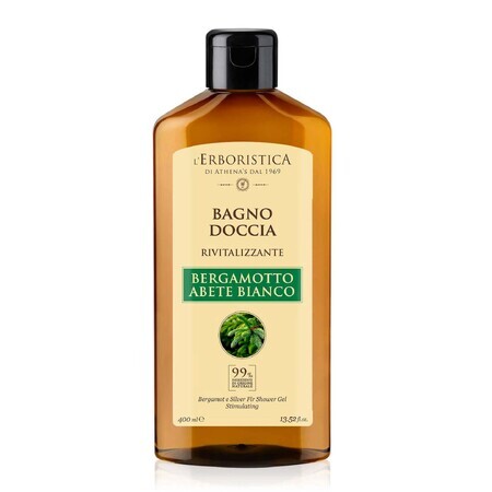 Gel doccia al bergamotto e abete bianco, 400 ml, L'Erboristica