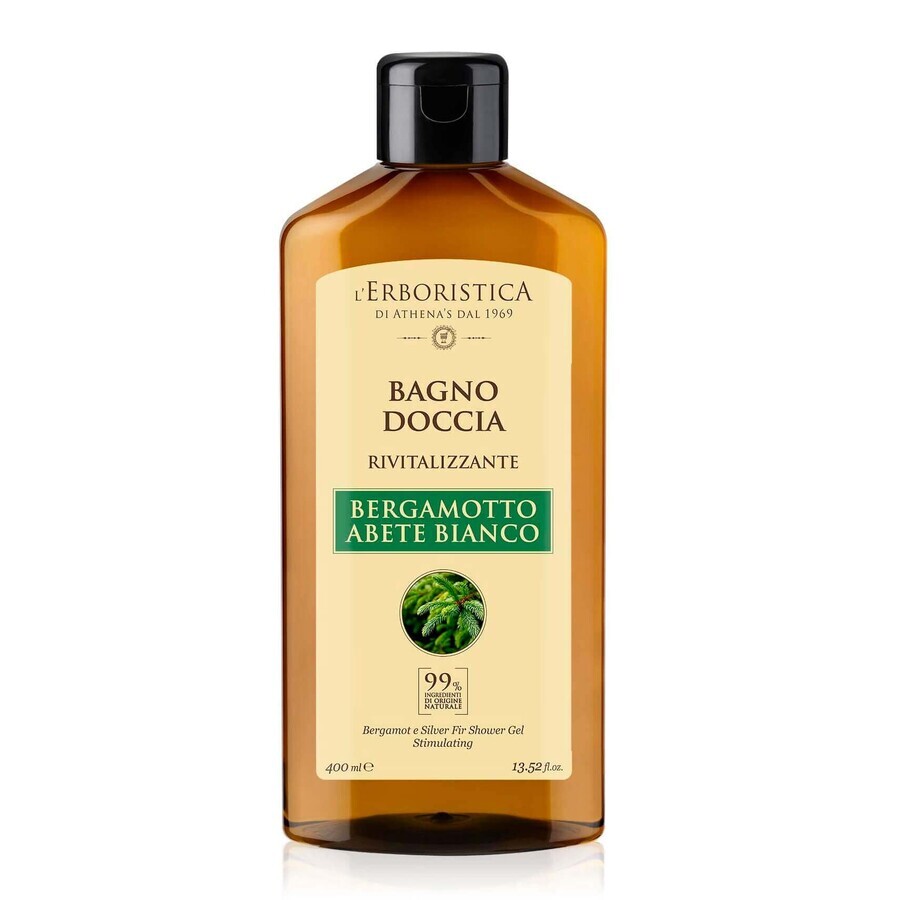 Gel doccia al bergamotto e abete bianco, 400 ml, L'Erboristica