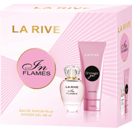 Cofanetto La Rive In FLAMES eau de parfum + bagnoschiuma, 1 pz