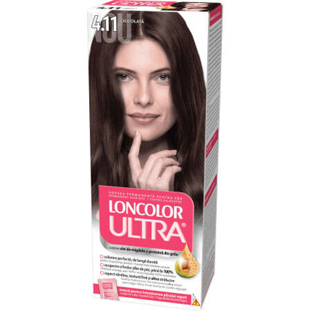 Loncolor Ultra Permanent Farbe 4,11 Schokolade, 1 Stück