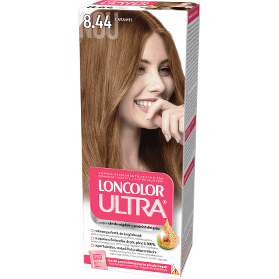 Loncolor Ultra Permanent Paint 8.44 caramel, 1 pc