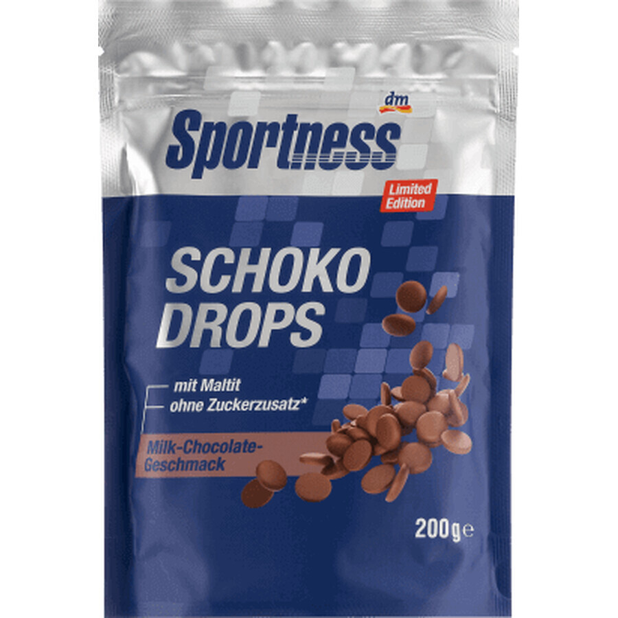 Sportness Chocolate Protein Drops, 200 g