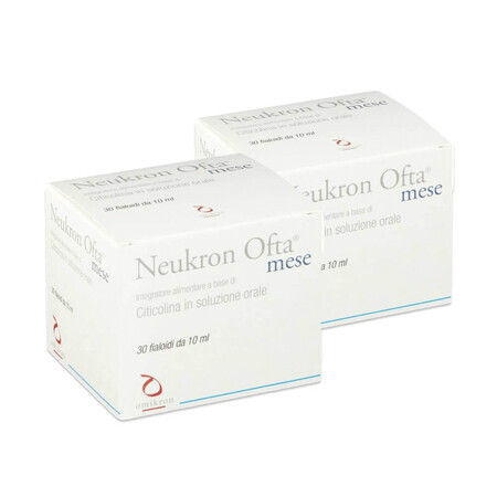 Neukron Ofta Mese Pachet, 2 x 30 flaconcini x 10 ml, Omikron 