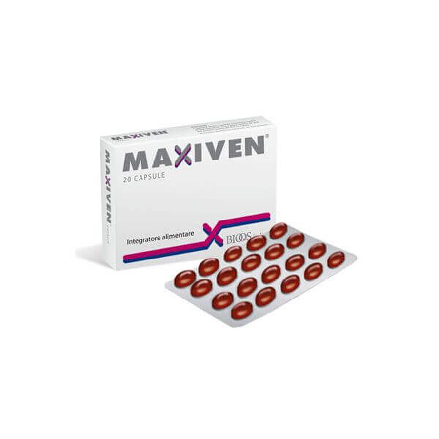 Confezione Maxiven, 3 x 20 capsule, Biosooft