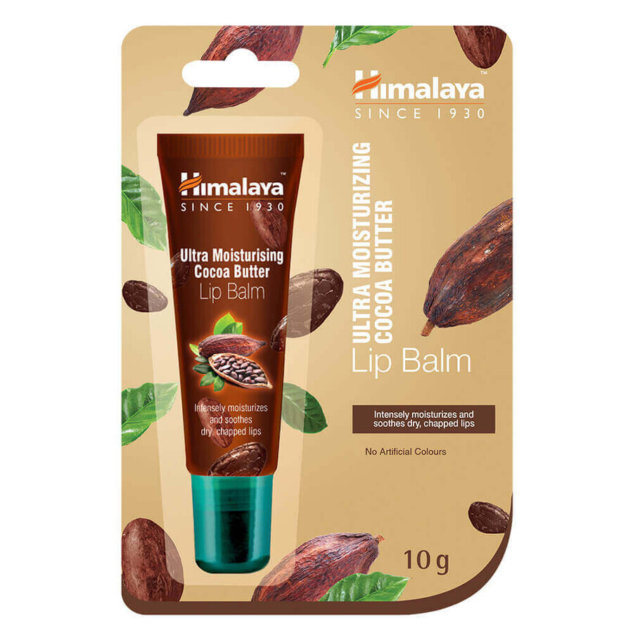 Ultra moisturising lip balm with cocoa butter, 10 g, Himalaya