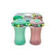 Set di 2 tazze di cannuccia Abacus, 2 x 340 ml, Rosa e Verde, Melii