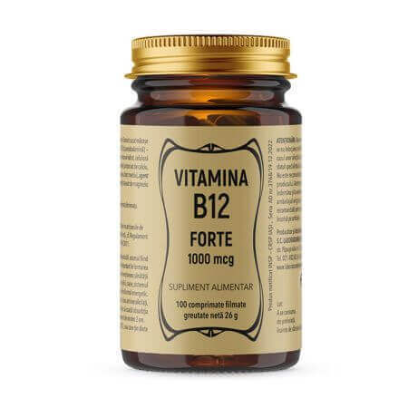 Vitamina B12, 1000 mcg, 100 compresse, Remedia