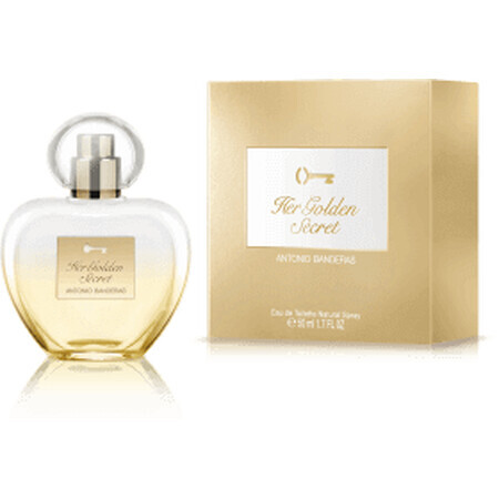 Antonio Banderas Golden Secret Eau de Toilette da donna, 50 ml