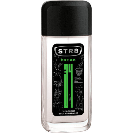 STR8 Deodorante naturale spray FR34K, 85 ml