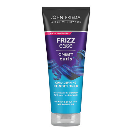 Balsamo Frizz Ease Dream Curls per capelli mossi, 250 ml, John Frieda