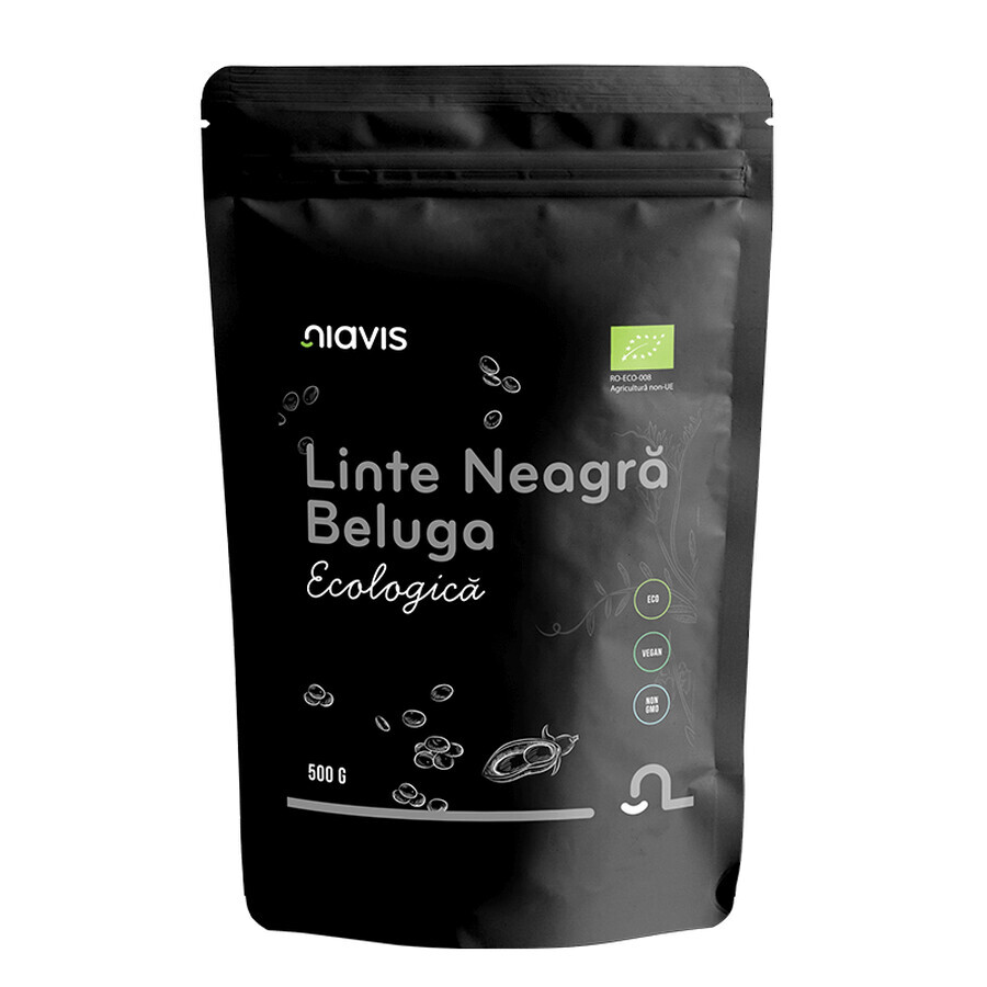 Lenticchie nere Bio Beluga, 500 g, Niavis