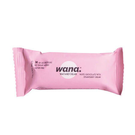 Cialda proteica Wana con cioccolato e fragola, 43 g, Wana