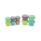 Set di 10 contenitori Snap&amp;Go, 6 x 59 ml + 4 x 118 ml, Melii