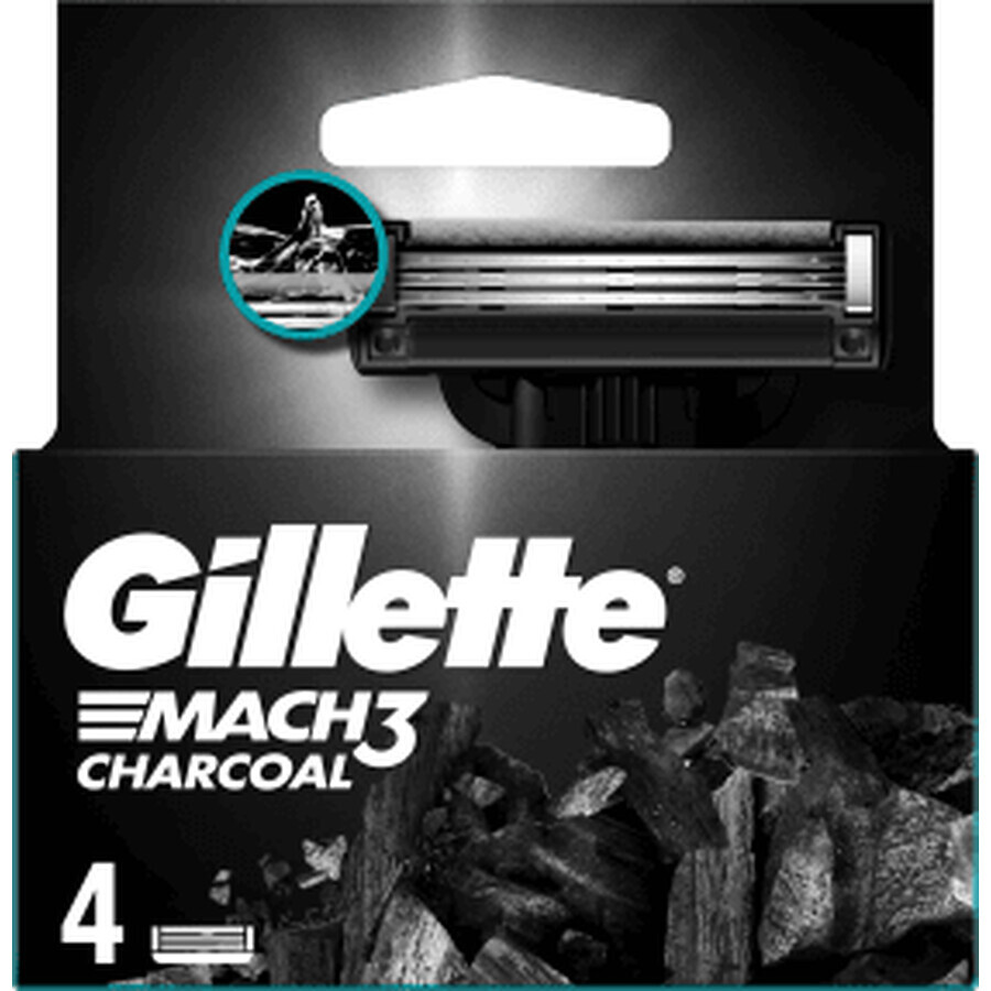 Gillette Reserve razor Mach3 Charcoal, 1 pc