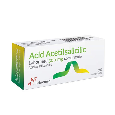 Acido acetilsalicilico, 20 compresse, Labormed