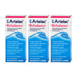 Artelac Rebalance Eye Drops, 3x10 ml, Bauch&amp;Lomb