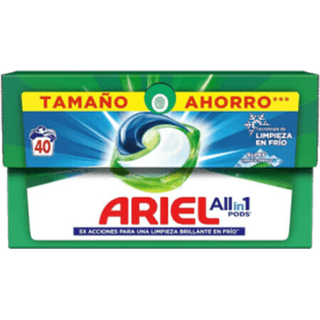 Ariel All-in-1 Alpine Capsule detergenti, 40 pz.