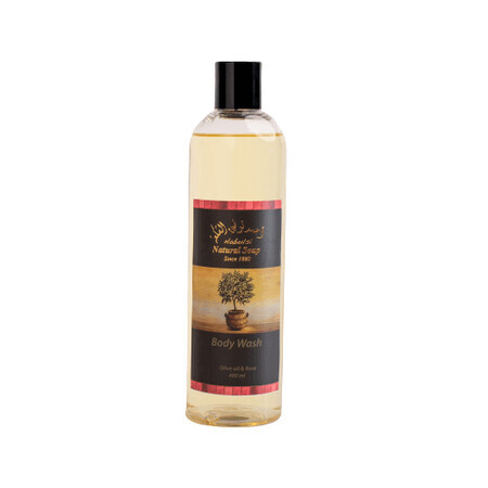 Rose oil shower gel, 400 ml, Nabulsi