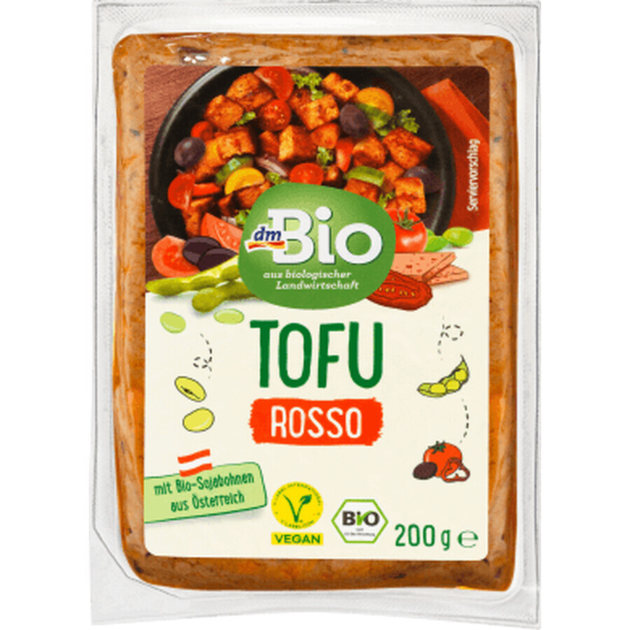 DmBio Tofu con pomodori e olive, 200 g