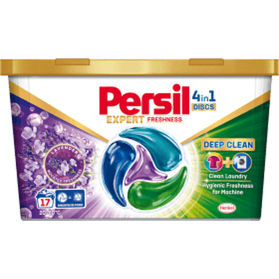 Persil Dischi detergenti per bucato Expert Lavanda, 17 pz.