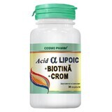 Alpha Lipoic Acid with Biotin and Chromium, 30 capsules, Cosmopharm