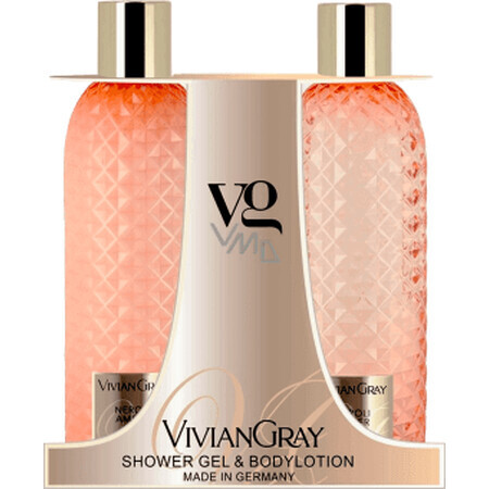 Vivian Gray Set Neroli &amp; Amber Shower Gel + Body Lotion, 1 pc