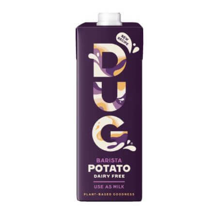 Bevanda di patate vegetali senza allergeni e senza glutine, Barista, 1000 ml, Dug