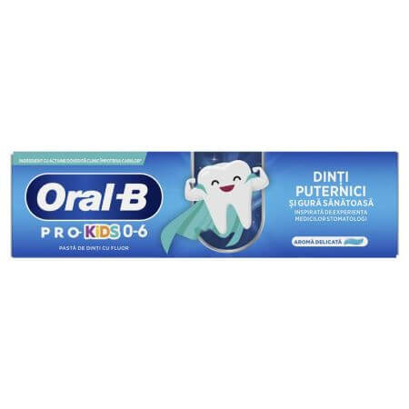 Dentifricio Pro Kids 0-6, 50 ml, Oral B