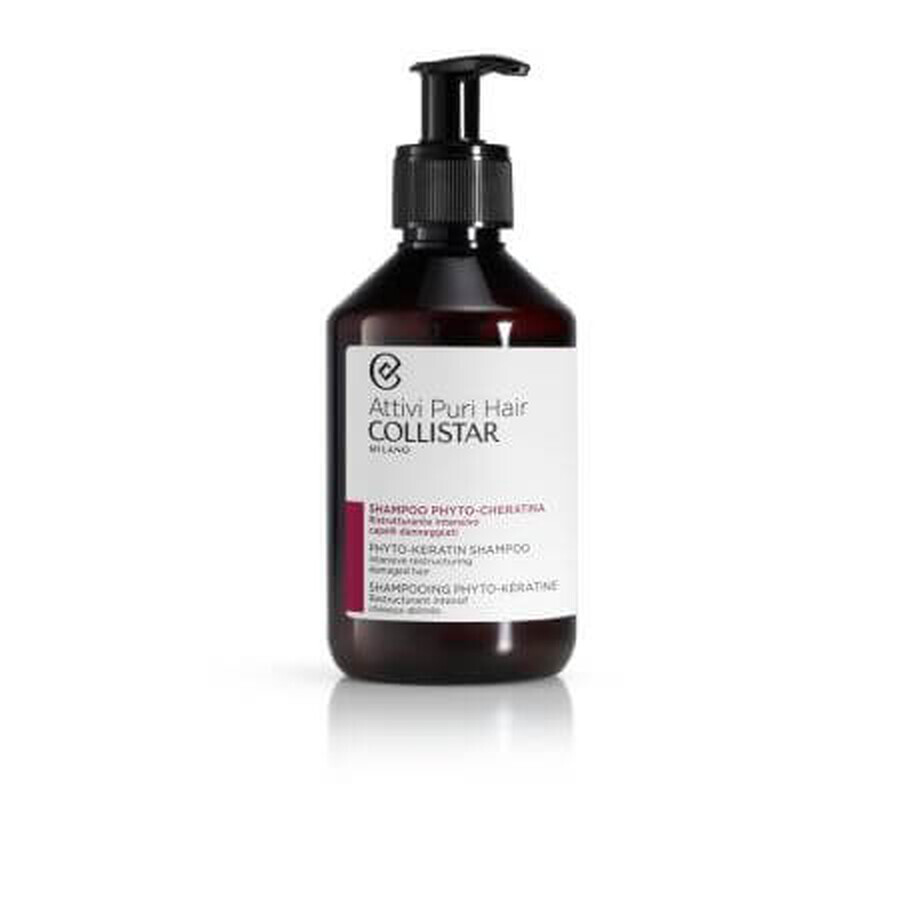 Shampoo Intensivo Ristrutturante per Capelli alla Fitoceratina, 250 ml, Collistar