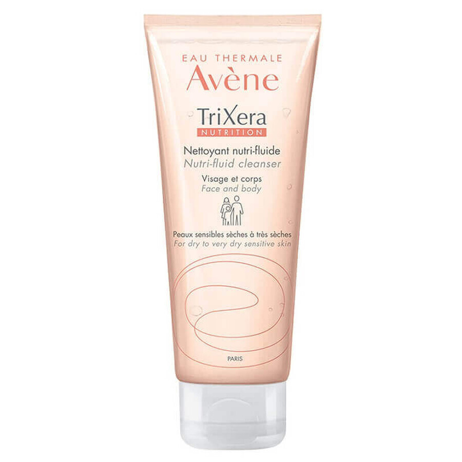 Avene Trixera - Nutrition Detergente Fluido Nutriente Nutri-Fluido, 100ml