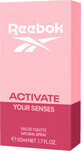 Reebok ACTIVATE YOUR SENSES eau de toilette da uomo, 50 ml