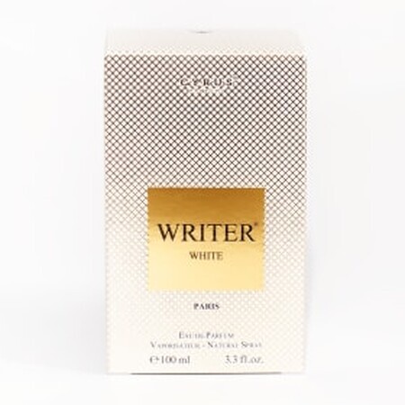 Writer Eau de Parfum WHITE, 100 ml