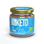 Crema di mandorle biologica con olio di cocco MCT Keto, 200 g, Cacao