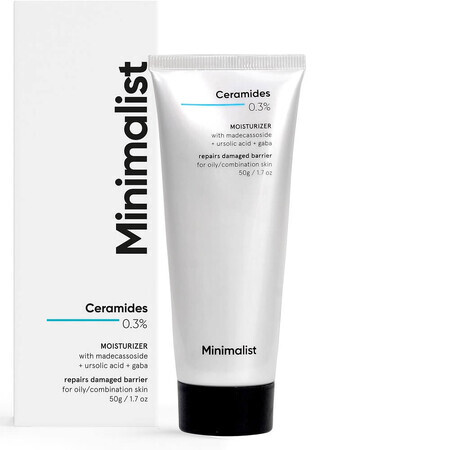 Cream-Gel with ceramides 0,3% and madecassoside, 50 g, Minimalist