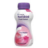 Nutridrink with strawberry flavour 2 kcal Protein, 200 ml, Nutricia