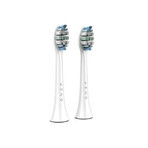 Brosse à dents électrique, blanche, 2 pièces, Aeno