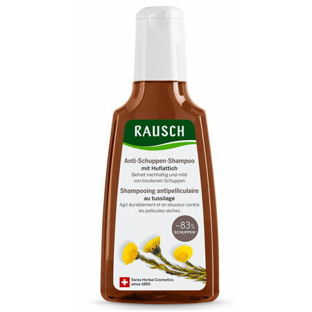 Shampoo antimalarico con podbal, 200 ml, Rausch