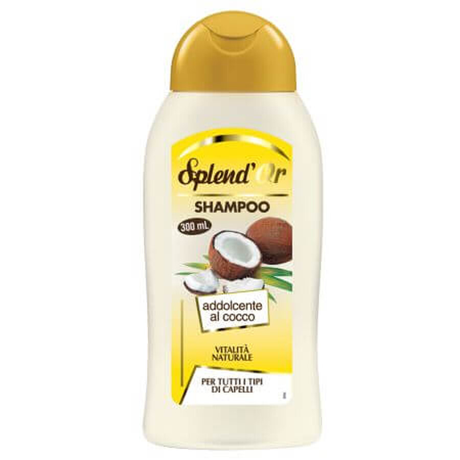 Shampoo all'olio di cocco, 300 ml, Splend'or