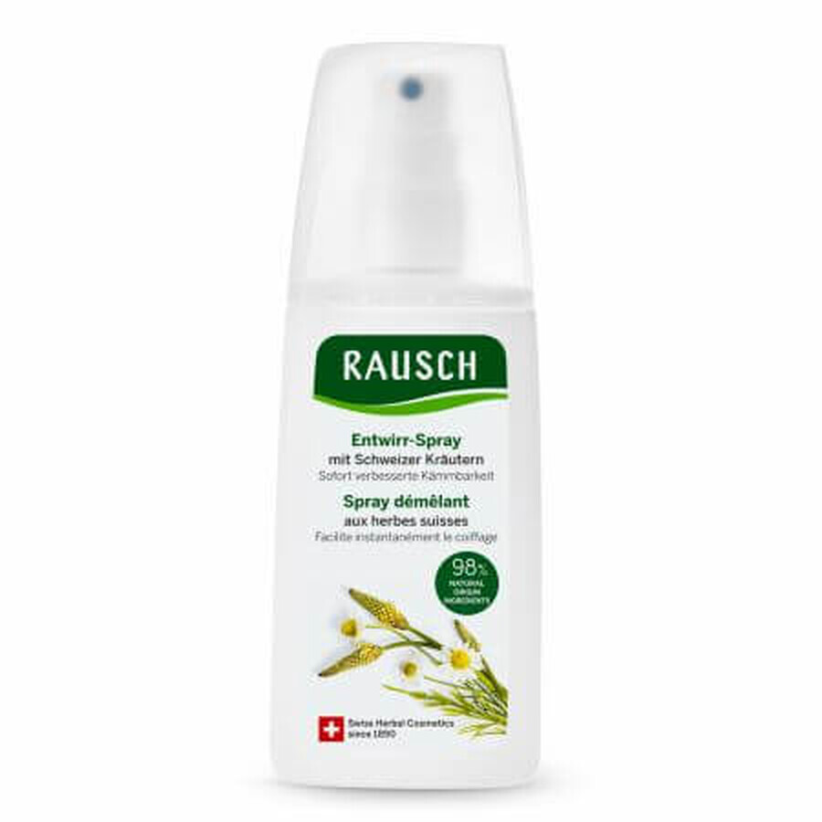 Spray districante per capelli con erbe svizzere, 100 ml, Rausch