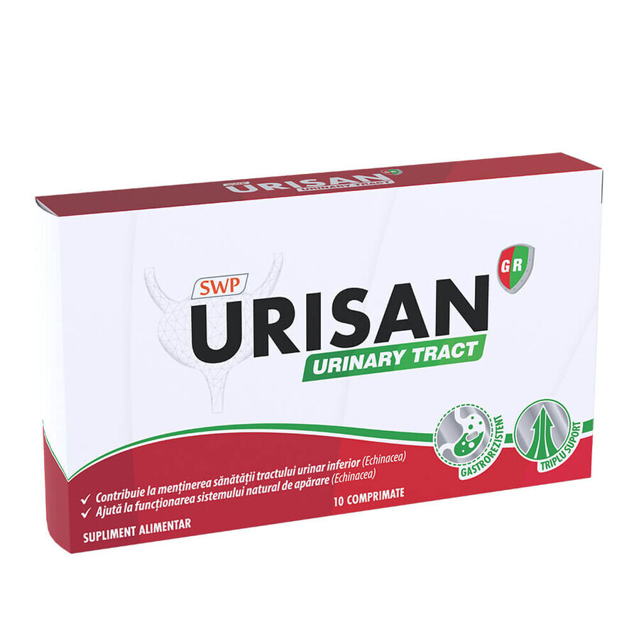 Urisan GR tratto urinario, 10 compresse, Sun Wave Pharma