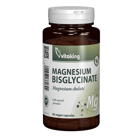 Magnésium bisglycinate, 90 gélules, Vitaking