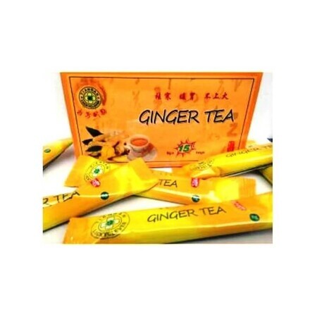 Instant ginger tea, 15 sachets, Sanye